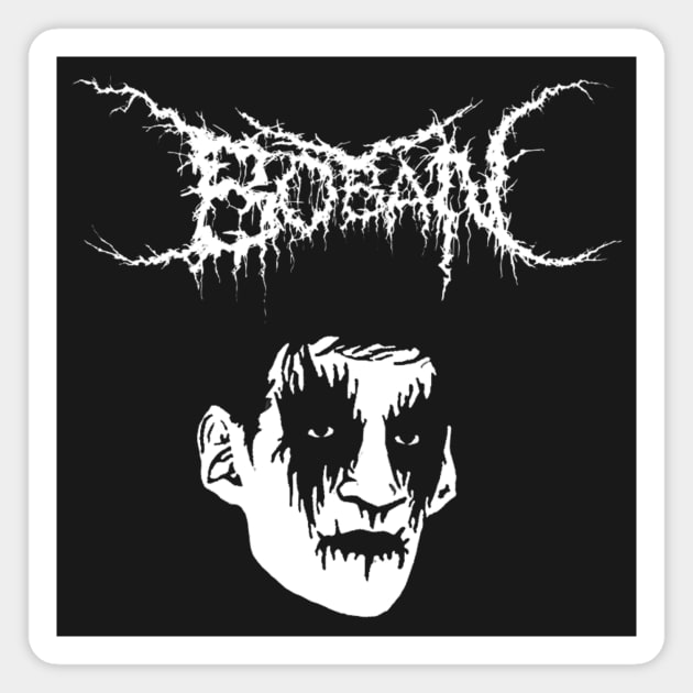 Black Metal Boban Magnet by calebjsaenz